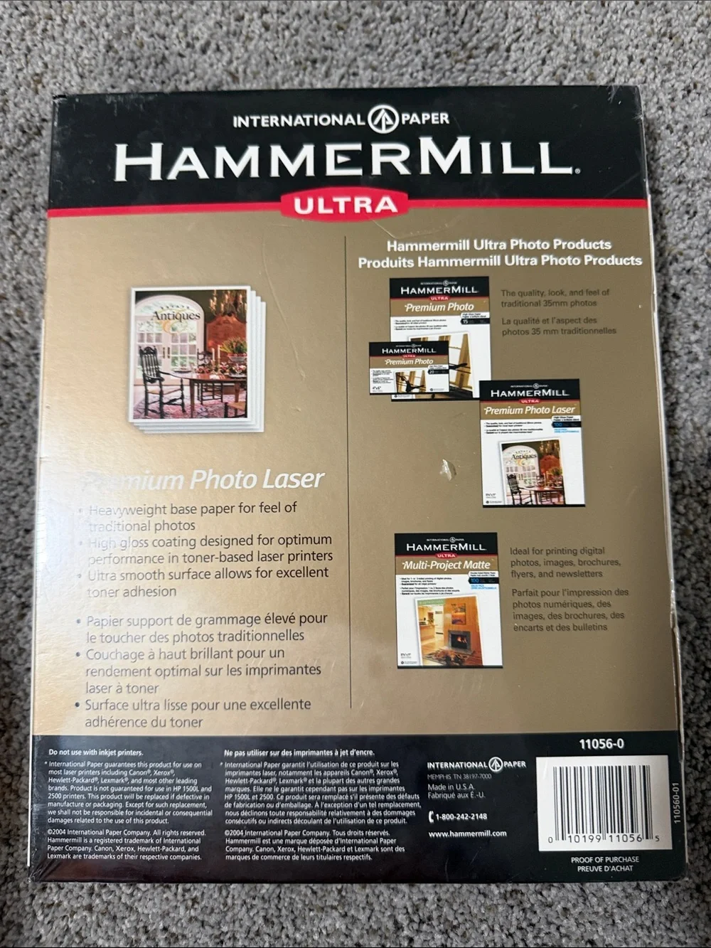 HammerMill Ultra Premium Photo Laser Paper - White